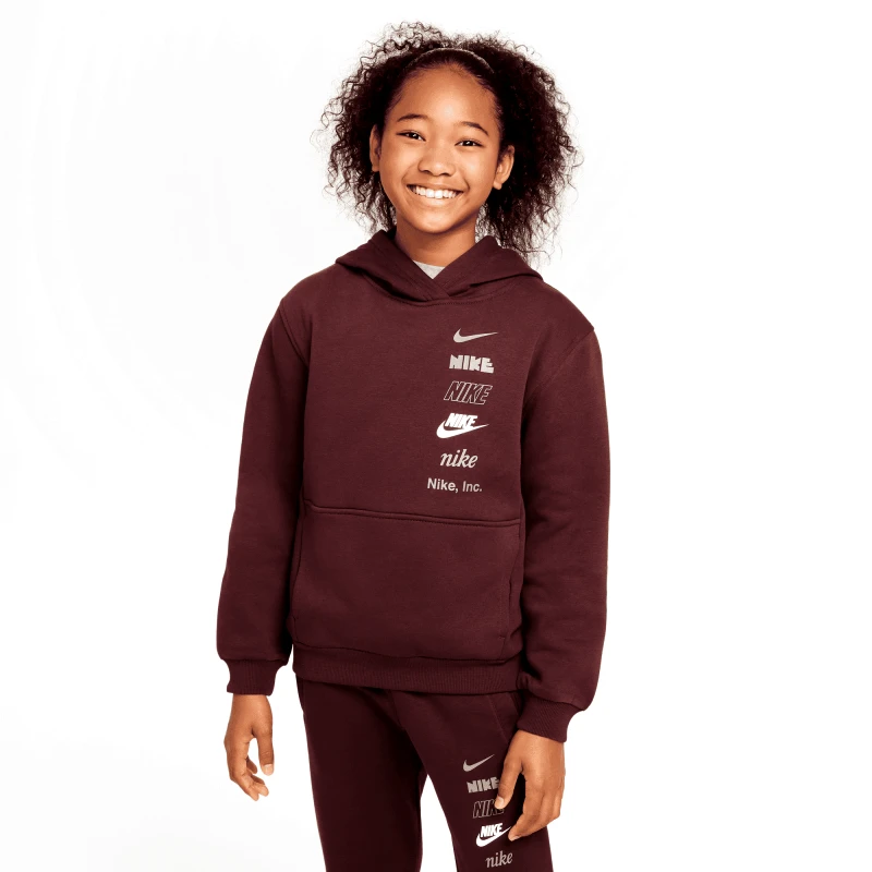 Nike Nike Sportswear Club Fleece Παιδική Μπλούζα με Κουκούλα (9000192109_79061)