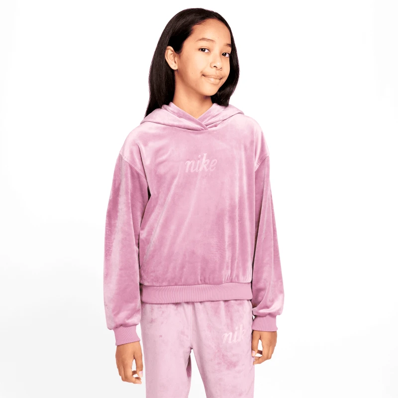 Nike Nike Sportswear Hoodie Cozy Παιδική Μπλούζα με Κουκούλα (9000191218_79039)