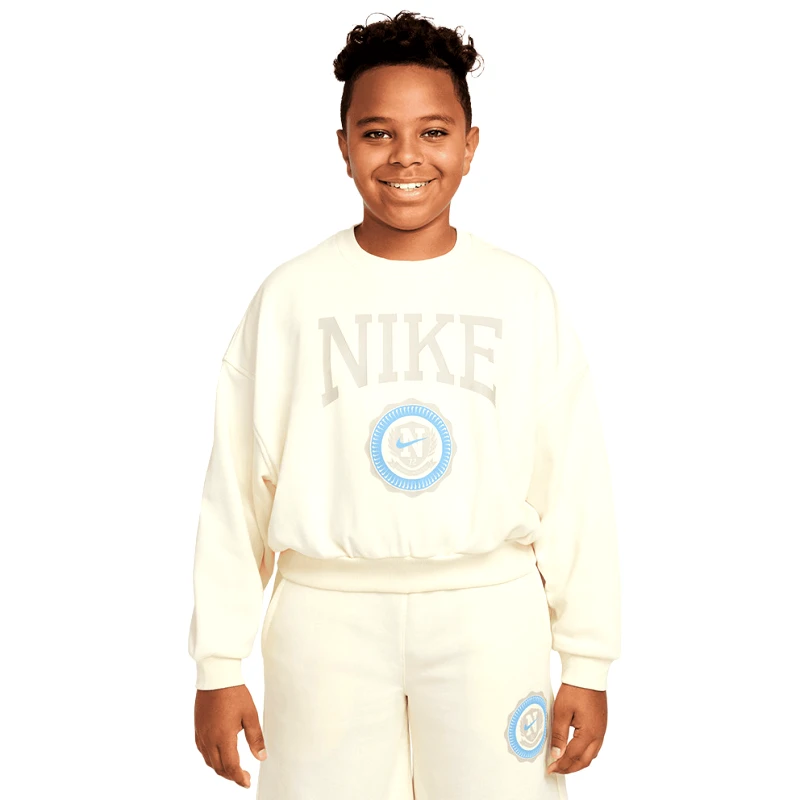 Nike Nike Steertwear Club Flee Boxy Crew GX Star Παιδικό Φούτερ (9000207465_81848)