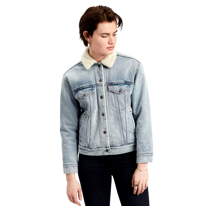 Levi's Levi's Sherpa Trucker Γυναικεία Jean Ζακέτα (9000087162_26103)