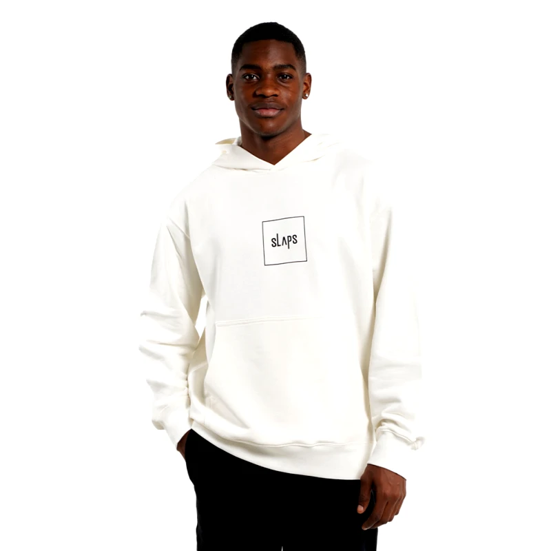 Slaps Slaps Hoodie with Box Logo Ανδρική μπλούζα με Κουκούλα (9000123242_11977)