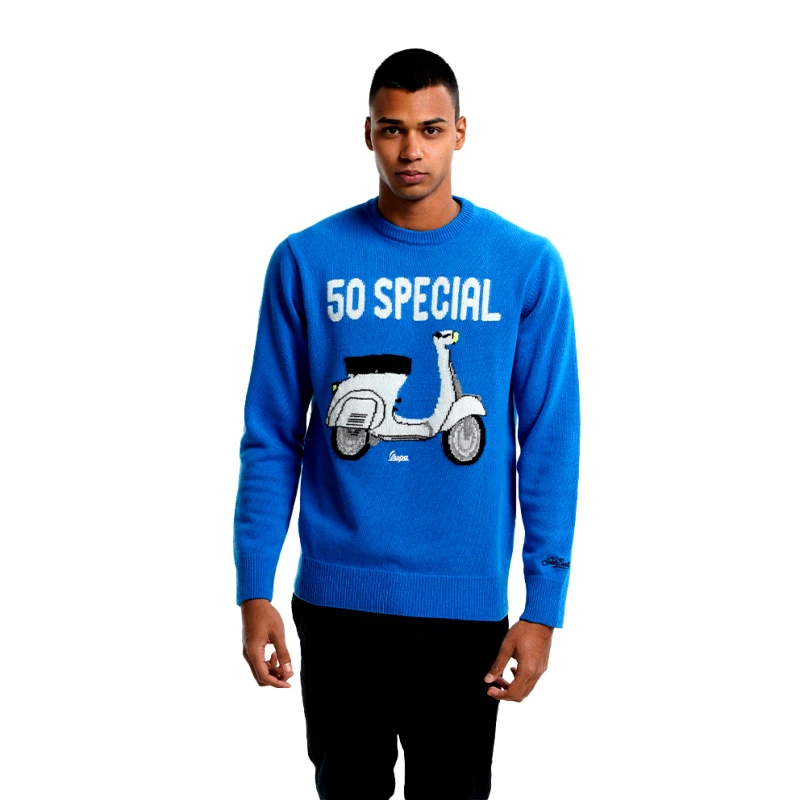 MC2 MC2 50 Vespa Aνδρική Πλεκτή Μπλούζα (9000131390_65635)