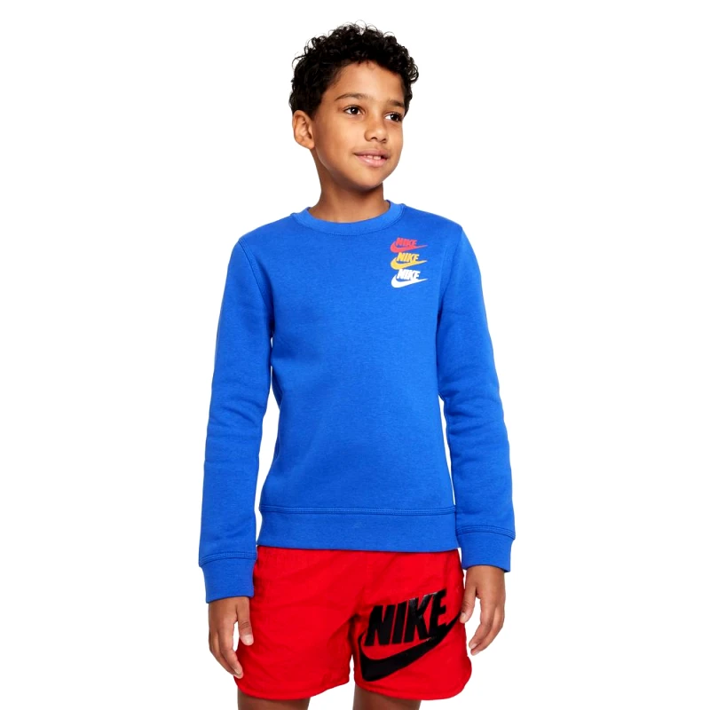 Nike Nike Sportswear Standard Issue Παιδική Μπλούζα Φούτερ (9000131027_8724)