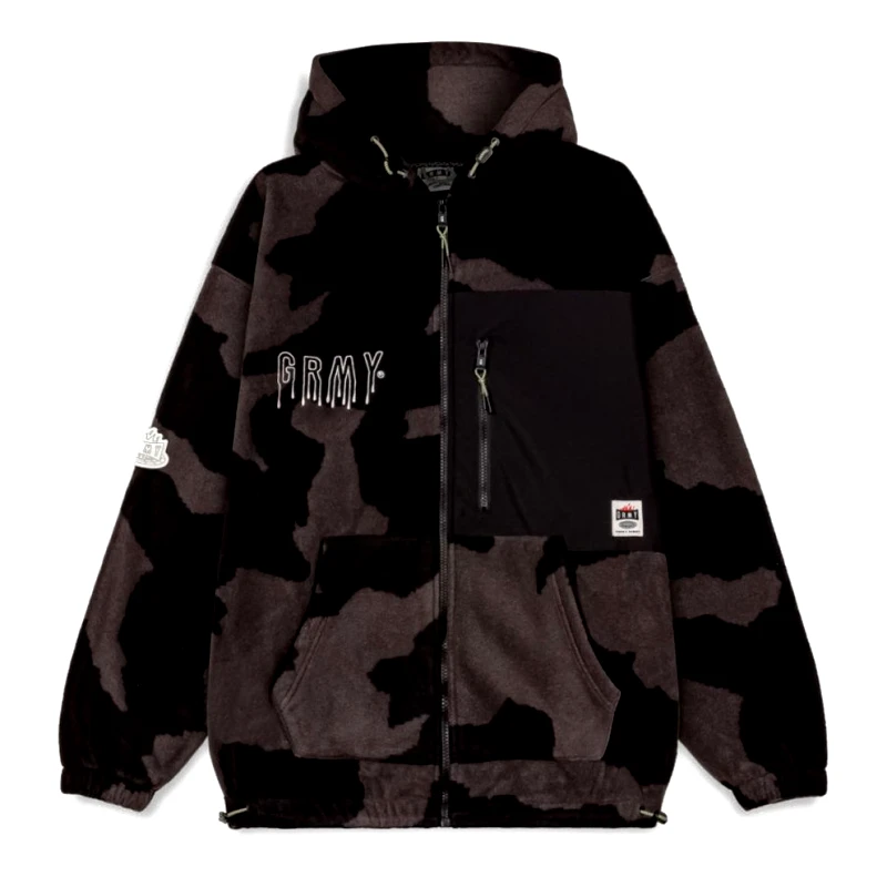 Grimey Grimey Back At You All Over Print Polar Fleece Unisex Ζακέτα (9000150383_1469)