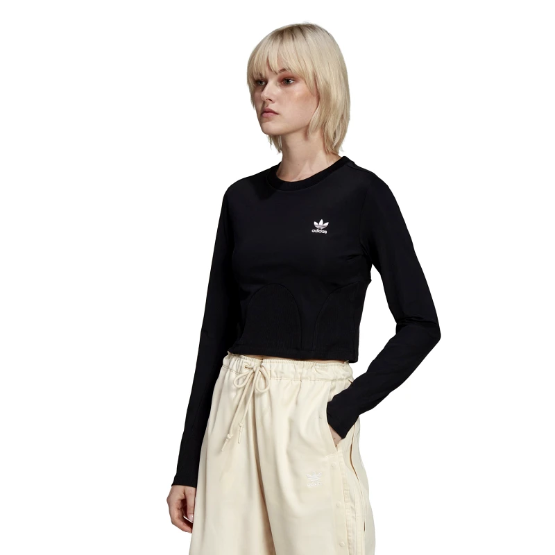 adidas Originals adidas Originals Always Original Rib Γυναικεία Μπλούζα με Μακρύ Μανίκι (9000098412_1469)