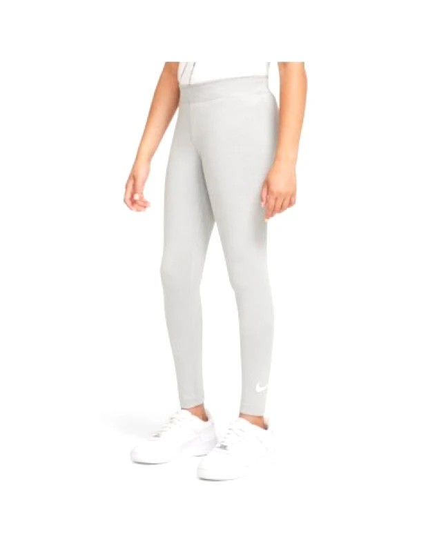 Nike Sportswear Nike Παιδικό Κολάν Αθλητικό Μακρύ Γκρι Swoosh DD6482-077