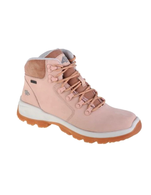 4f 4F Trek H4Z21-OBDH253-56S Γυναικεία Ορειβατικά Μποτάκια Μπεζ
