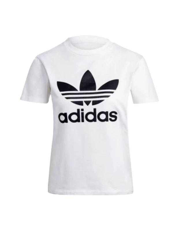 adidas Originals Adidas Adicolor Classics Trefoil Γυναικείο Αθλητικό T-shirt Λευκό GN2899