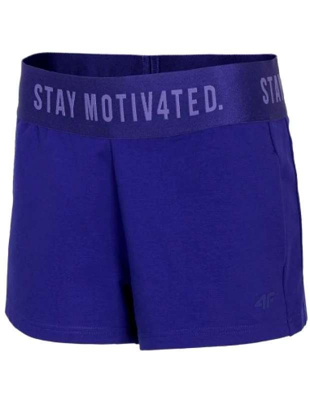4f 4F H4L21-SKDD013 Αθλητικό Γυναικείο Σορτς Μωβ