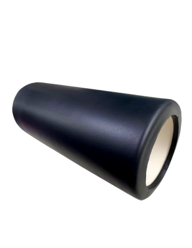 Smooth PVC S825835 Κύλινδρος Μασάζ Μαύρος 33cm