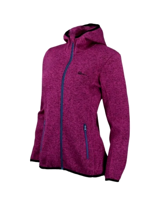 BJORN Bjorn Γυναικεία Ζακέτα σε Μωβ Χρώμα HE934756