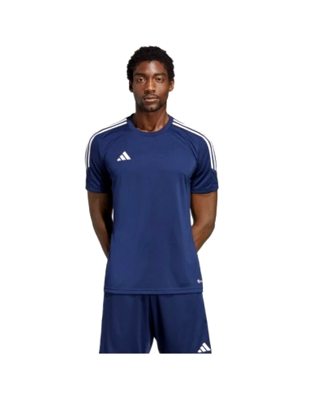 adidas performance Adidas Tiro 23 Ανδρικό T-shirt Μπλε με Λογότυπο HZ0175