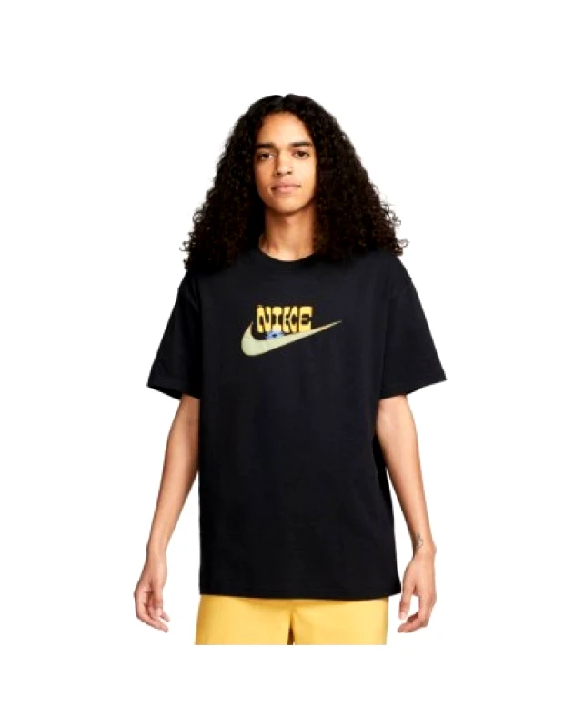 Nike Sportswear Nike Ανδρικό T-shirt Μαύρο με Στάμπα DR7963-010