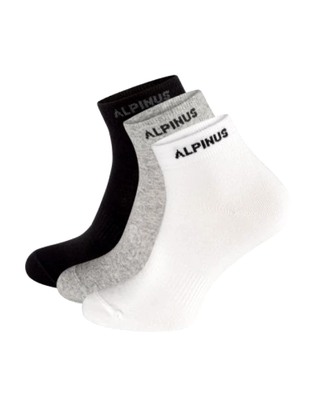 Alpinus Alpinus Puyo FL43767 Αθλητικές Κάλτσες Πολύχρωμες 3 Ζεύγη