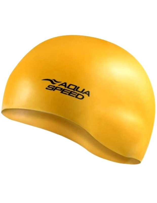 Aqua-Speed Aquaspeed 111-06 Σκουφάκι Κολύμβησης Ενηλίκων από Σιλικόνη Κίτρινο
