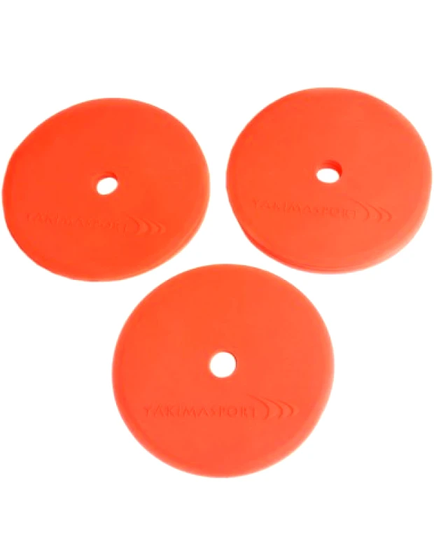 Yakimasport Yakimasport Sport Flat Fields Κώνοι 10τμχ σε Πορτοκαλί Χρώμα 100580