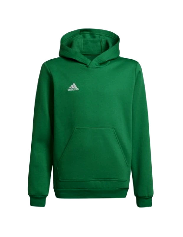 adidas performance Adidas Fleece Παιδικό Φούτερ με Κουκούλα και Τσέπες Πράσινο HI2143