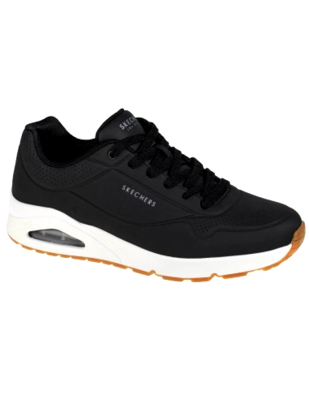 Skechers Skechers Uno Stand On Air Ανδρικά Sneakers Μαύρα 52458-BLK