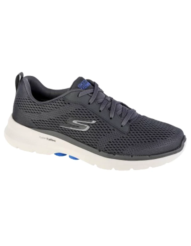 Skechers Skechers Go Walk 6 Ανδρικά Sneakers Γκρι 216209-CHAR
