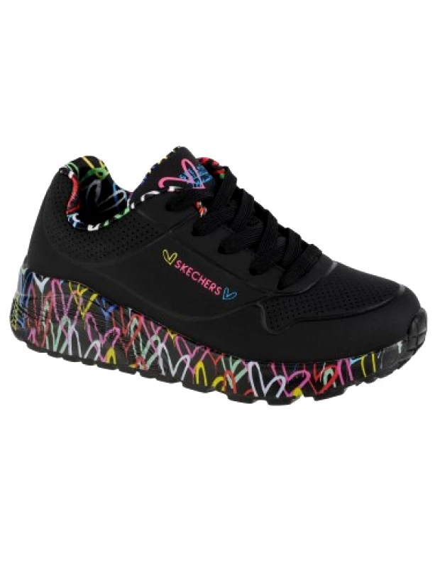 Skechers Skechers Παιδικό Sneaker Lovely Luv για Κορίτσι Μαύρο 314976L-BKMT