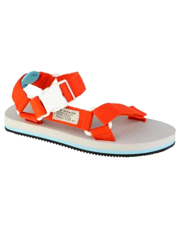 Levi's Levi"s Tahoe Refresh Γυναικεία Σανδάλια Sporty σε Πορτοκαλί Χρώμα 234206-989-78