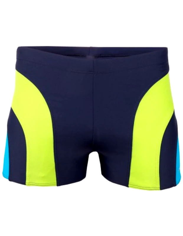 Crowell Crowell Crowell Sykes Ανδρικό Μαγιό Σορτς Blue/Yellow με Ρίγες