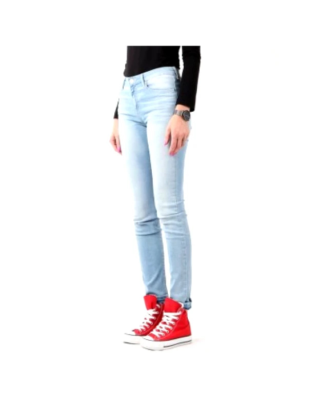 Wrangler Wrangler Sunkissed Γυναικείο Jean Παντελόνι σε Skinny Εφαρμογή W28KLE86K