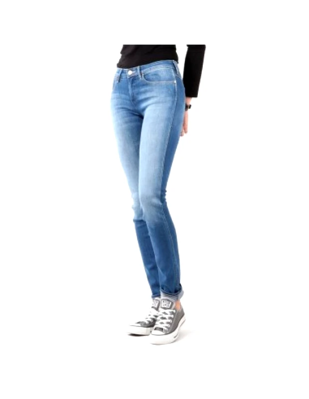 Wrangler Wrangler Corynn Aquatic Coral Jeans W W25FX771N Μπλε