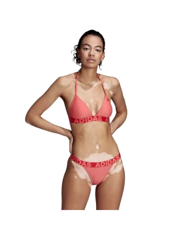 adidas performance Adidas Beach Αθλητικό Set Bikini Τριγωνάκι Semi Turbo/ Vivid Red HC2877