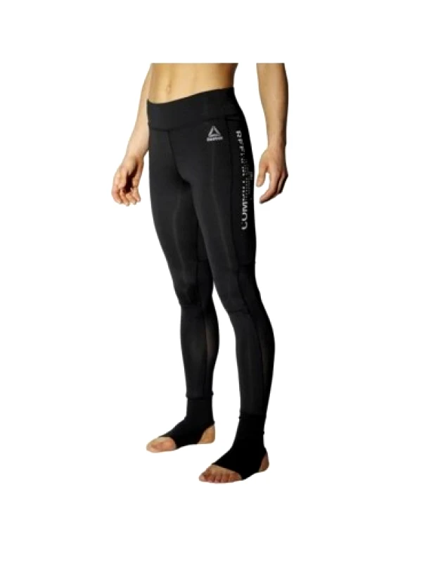 Reebok Reebok Combat Ankle Lock Training Γυναικείο Μακρύ Κολάν Ψηλόμεσο Μαύρο S96545