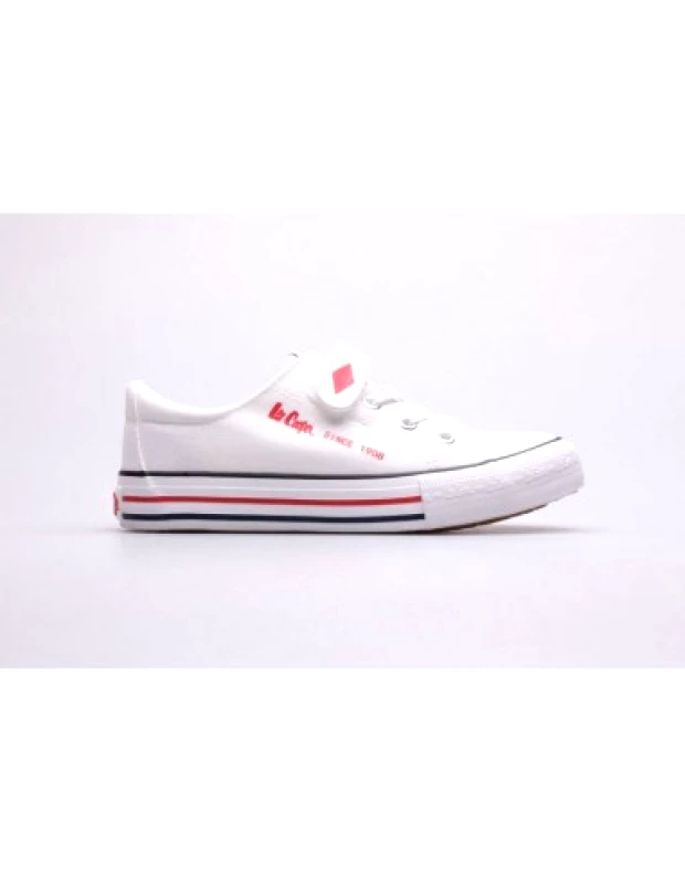 Lee Lee Cooper Παιδικό Sneaker για Αγόρι Λευκό 22-44-0804K