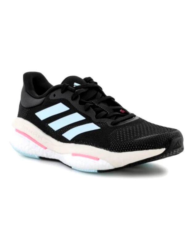 adidas performance Adidas Solarglide 5 GY3485 Γυναικεία Αθλητικά Παπούτσια Running Core Black / Almost Blue / Beam Pink