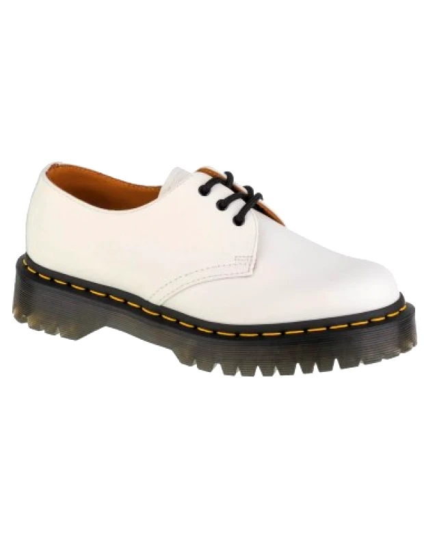 Dr. Martens Dr. Martens 1461 Bex Stud Δερμάτινα Γυναικεία Oxfords σε Λευκό Χρώμα 26654100