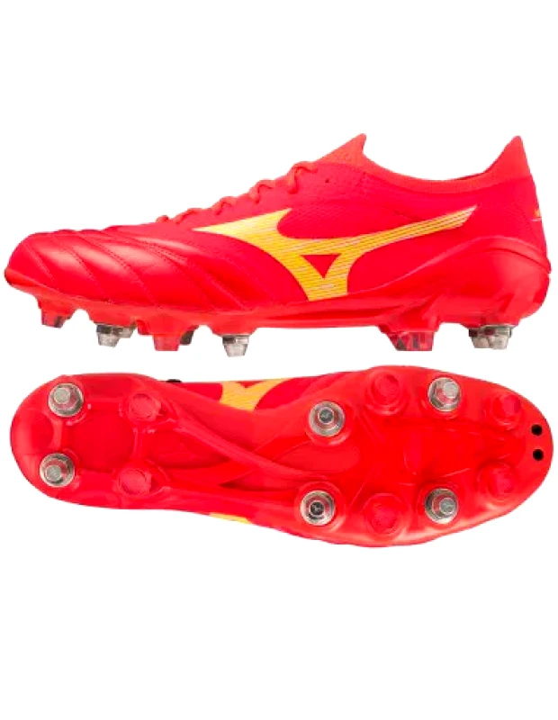 Mizuno Mizuno Morelia Neo P1GC234264 Χαμηλά Ποδοσφαιρικά Παπούτσια με Τάπες Κόκκινα