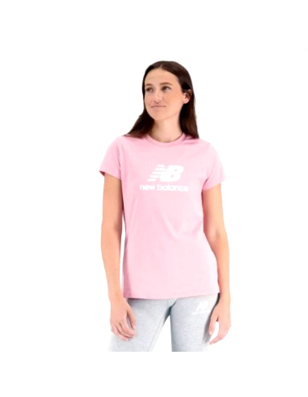 New balance New Balance Γυναικείο Αθλητικό T-shirt Fast Drying Ροζ WT31546HAO