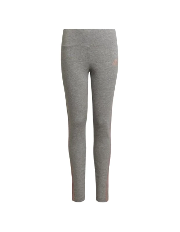 adidas performance Adidas Παιδικό Κολάν Μακρύ Γκρι 3 Stripes Cotton HD4368