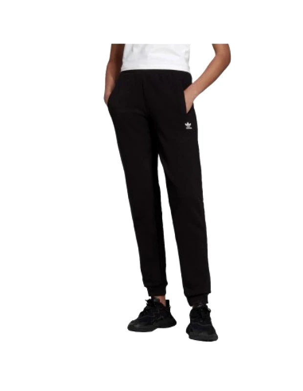 adidas Originals Adidas Essentials Adicolor Slim Παντελόνι Γυναικείας Φόρμας με Λάστιχο Μαύρο H37878