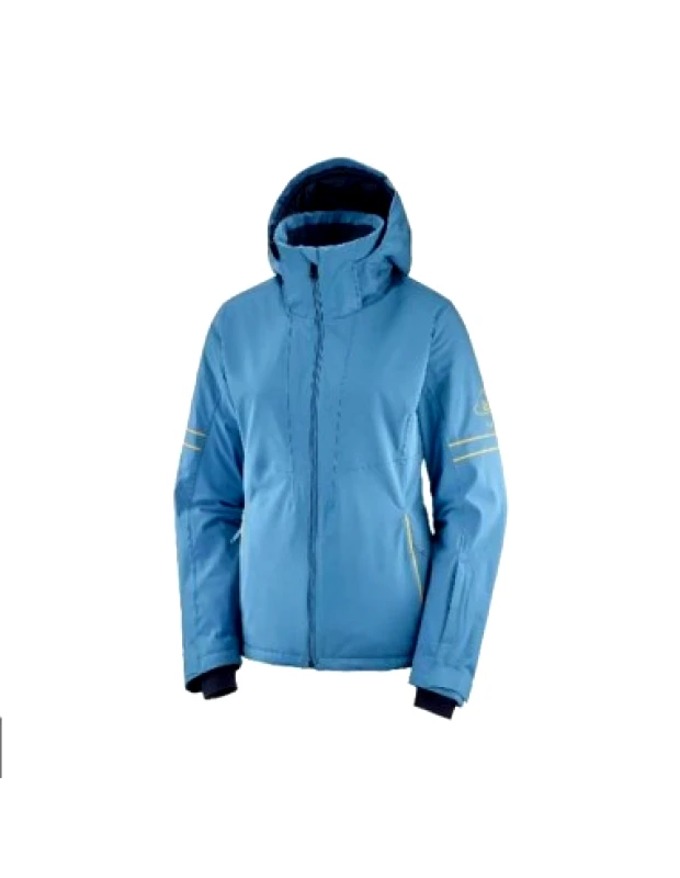 Salomon Salomon Brilliant LC1385200 Γυναικείο Μπουφάν για Σκι & Snowboard Μπλε