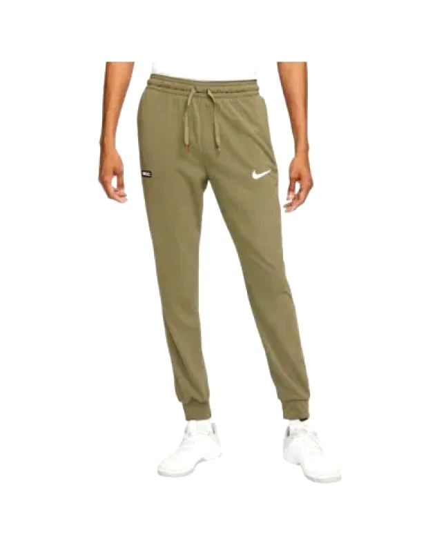 Nike Nike Libero Παντελόνι Φόρμας Dri-Fit με Λάστιχο Χακί DH9666-222