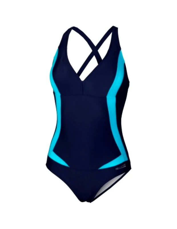 Aqua-Speed Aquaspeed Greta Αθλητικό Ολόσωμο Μαγιό Navy Μπλε 1154-04