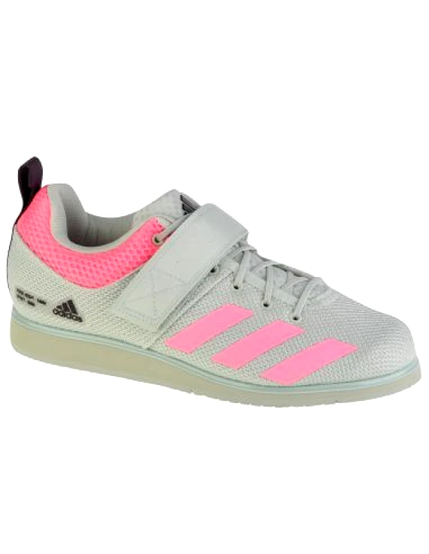 adidas performance Adidas Powerlift 5 GY8920 Ανδρικά Αθλητικά Παπούτσια Crossfit Linen Green / Beam Pink / Shadow Maroon