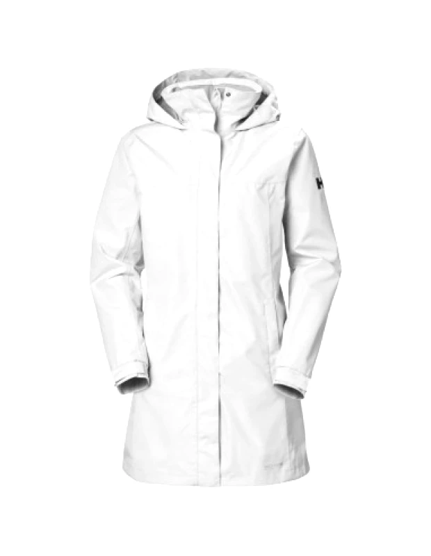 Helly hansen Helly Hansen Aden Μακρύ Γυναικείο Μπουφάν Παρκά για Χειμώνα Λευκό 62648-001