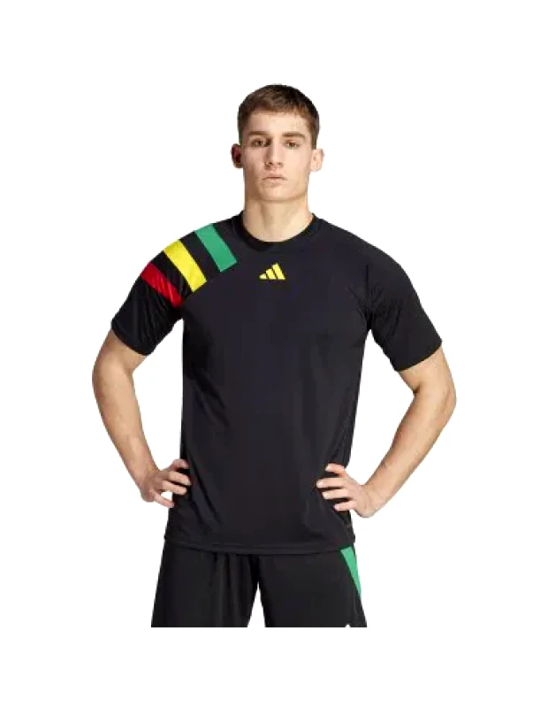 adidas performance Adidas Fortore 23 Ανδρικό Αθλητικό T-shirt Κοντομάνικο Μαύρο IK5737