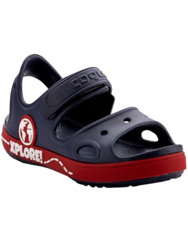 Coqui Coqui Παιδικά Παπουτσάκια Θαλάσσης Yogi 8861 Navy Μπλε