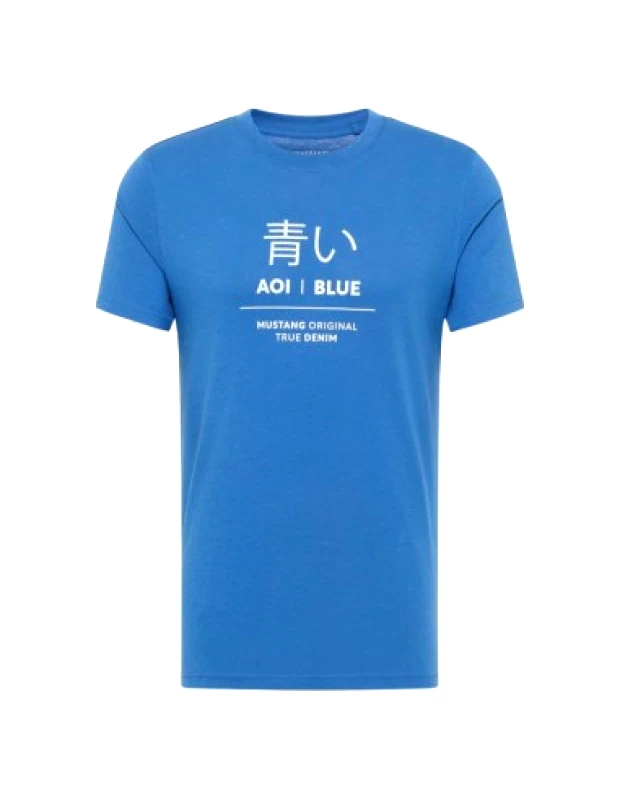 Mustang Mustang Ανδρικό T-shirt Κοντομάνικο Μπλε 10135225234