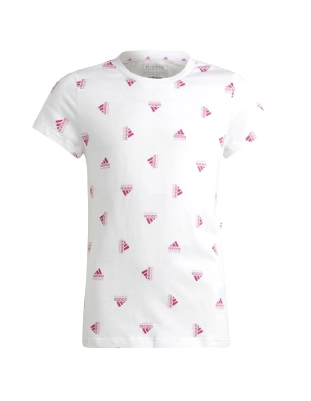 adidas performance Adidas Brand Love Print Παιδικό T-shirt Λευκό IB8918
