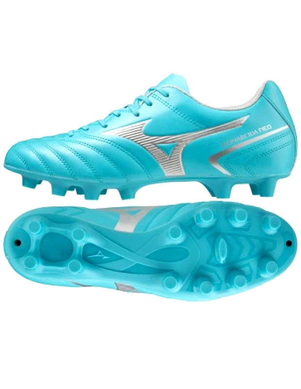 Mizuno Mizuno Monarcida Neo II FG P1GA232525 Χαμηλά Ποδοσφαιρικά Παπούτσια με Τάπες Μπλε