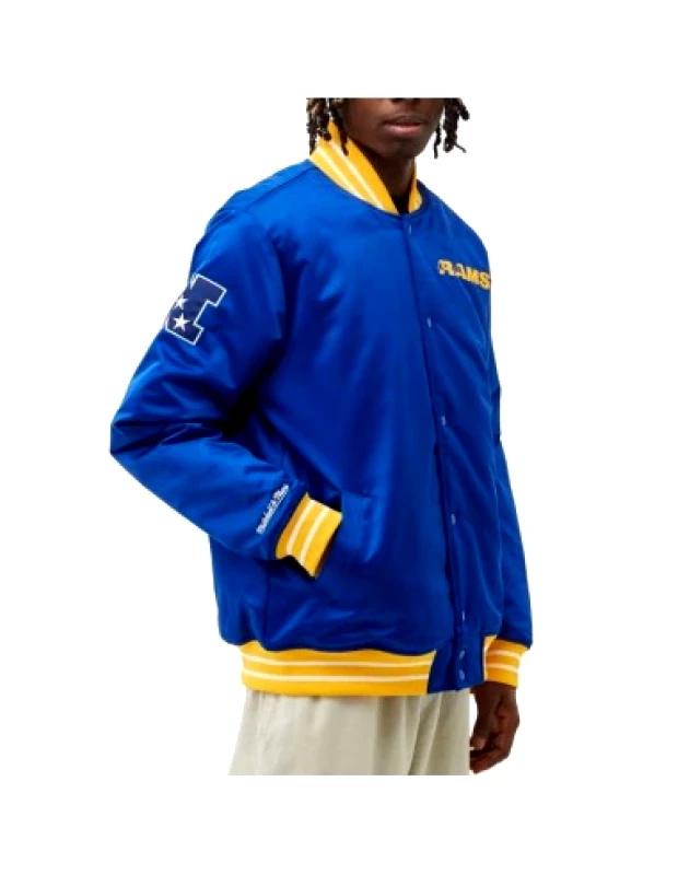 Mitchell & Ness Mitchell & Ness Ανδρικό Χειμωνιάτικο Μπουφάν Bomber OJBF3413-LARYYPPPROYA