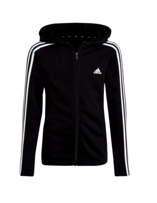 adidas performance Sweatshirt adidas Essentials 3 Stripes FullZip Hoodie girls IC3634