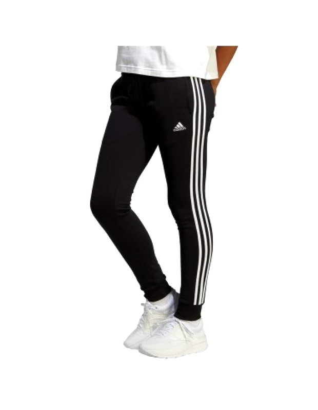 adidas performance Adidas Essentials 3-Stripes Παντελόνι Γυναικείας Φόρμας με Λάστιχο Μαύρο IC8770